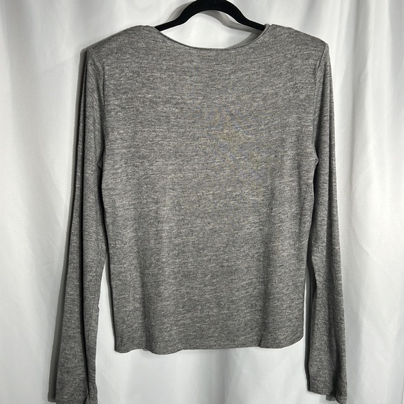*NWT* ZARA Grey light knit fitted sweater XXL - Picture 4 of 8